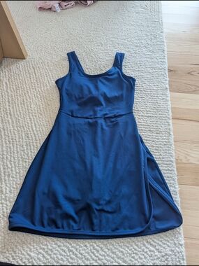 Balance Collection Navy Scoop-Neck Mini Dress
